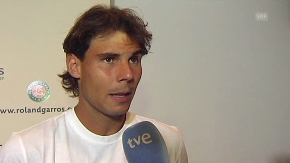 Nadal vor der Partie gegen Djokovic