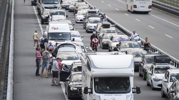 Astra-Sprecher: «Den Pannenstreifen für den lokalen Verkehr zu reservieren, ist rechtlich heikel»