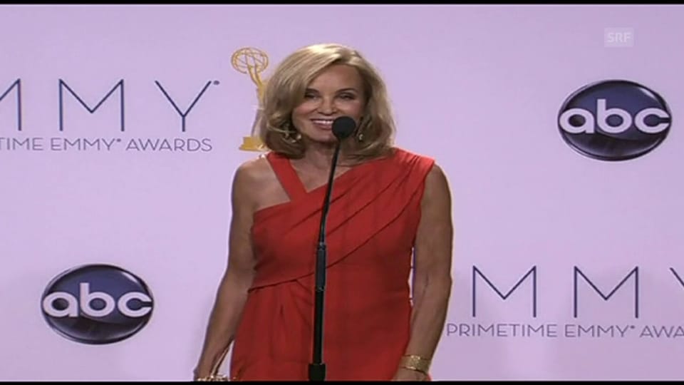 Aus dem Archiv: Jessica Lange über ihren Emmy-Sieg