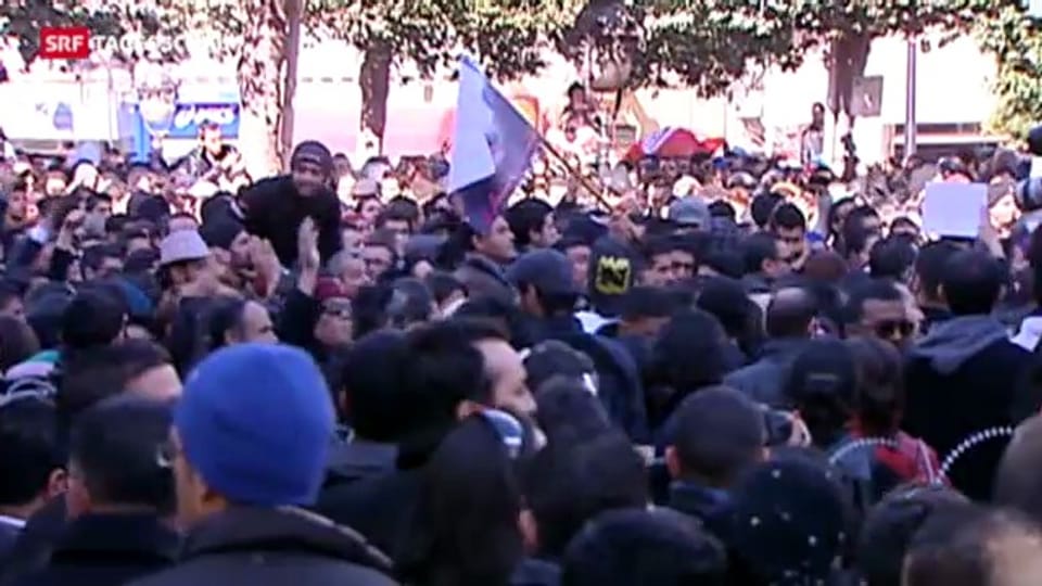 Heftige Proteste in Tunesien