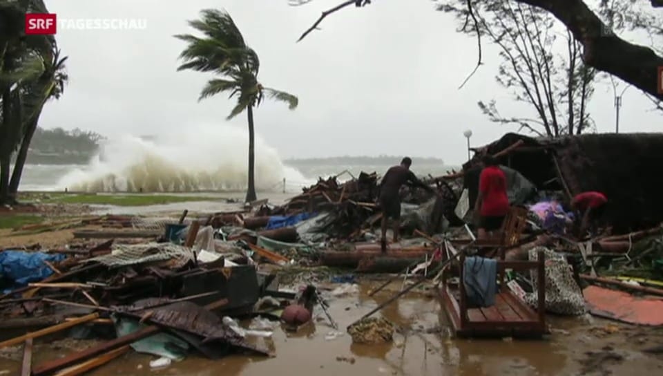 Zyklon «Pam» verwüstet Inselstaat Vanuatu