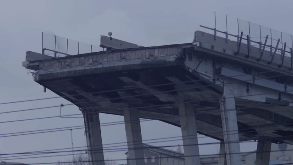 Aus dem Archiv: Ponte Morandi – Einsturz einer Brücke 