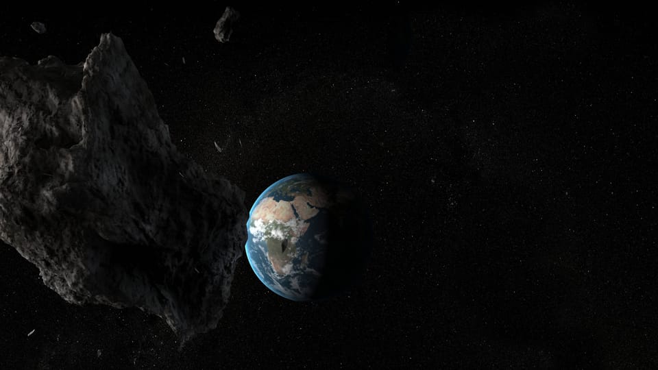 Asteroid fliegt nahe an Erde vorbei