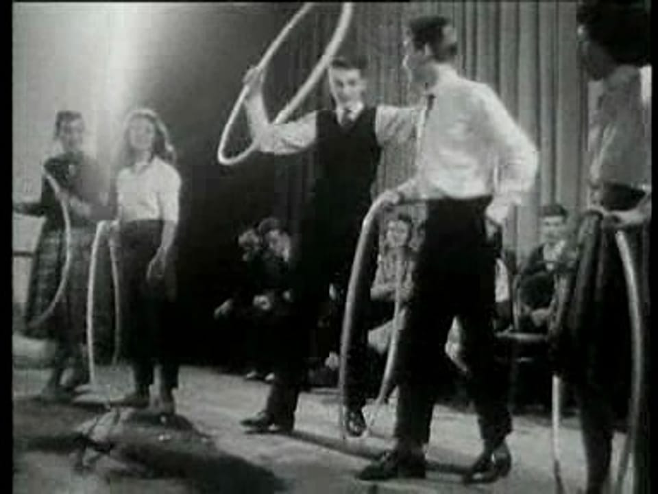 Hula-Hoop-Fieber («Wochenschau» vom 30.11.1958)