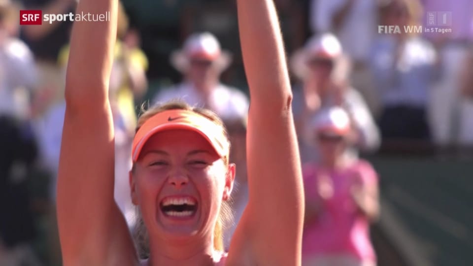 Aus dem Archiv: Scharapowa gewinnt 2014 die French Open