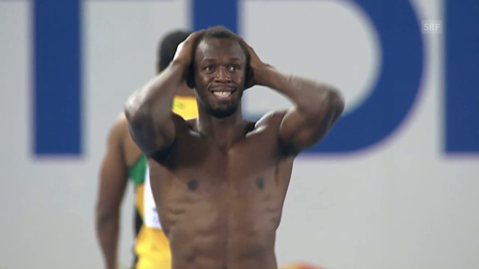 Usain Bolts Fehlstart in Daegu 2011