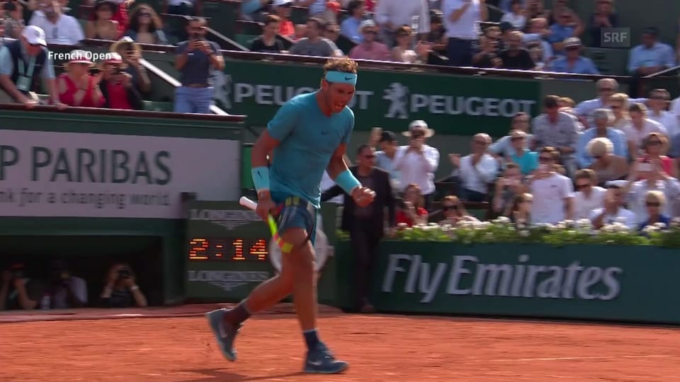 Nadal – Del Potro: Die Live-Highlights
