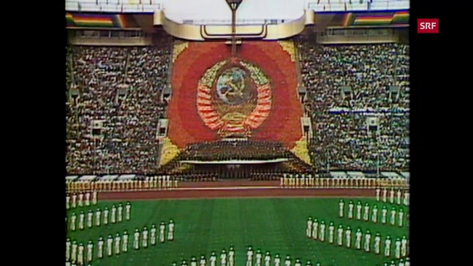 In Moskau beginnen am 19. Juli 1980 die Olympischen Spiele