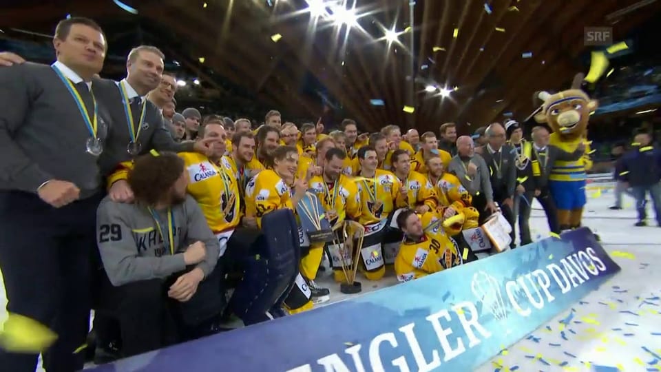 Kuopio gewinnt überraschend den Spengler Cup