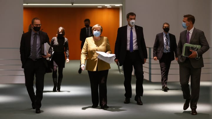 Merkel und die Länderchefs verlängern den Shutdown