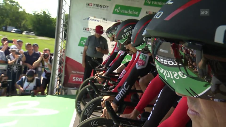 Küngs BMC-Team siegt im Tour-de-Suisse-Prolog