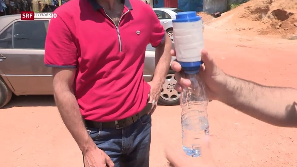 «Die Idee»: Spezieller Wasserfilter für Flüchtlingslager