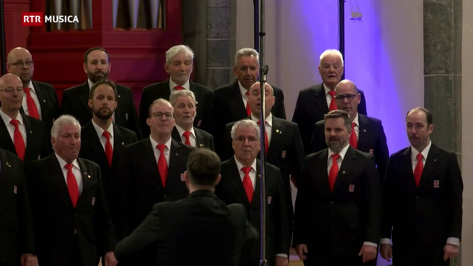 Chor viril Baselgia Savognin – Schäfers Sonntagslied