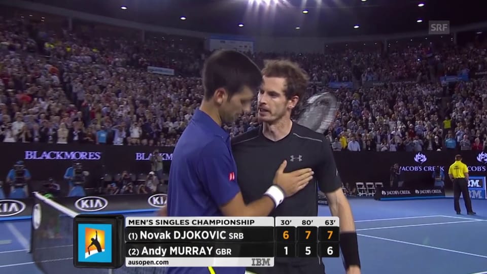 Perfekt: Djokovic lässt Murray keine Chance