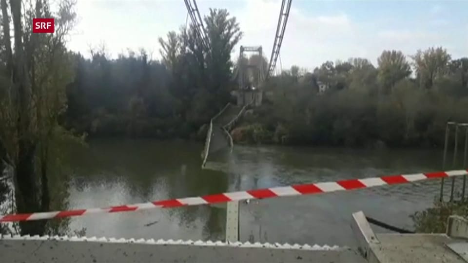 Brückeneinsturz bei Toulouse: Suche nach Vermissten