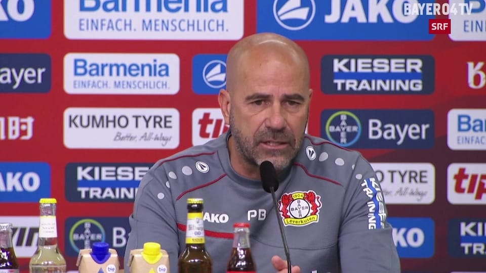 Leverkusen-Trainer Bosz: «Wir haben Respekt»