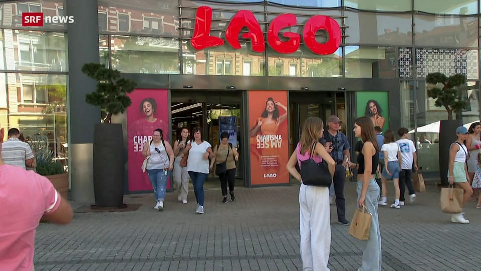 Einkaufstourismus nach Deutschland nimmt zu