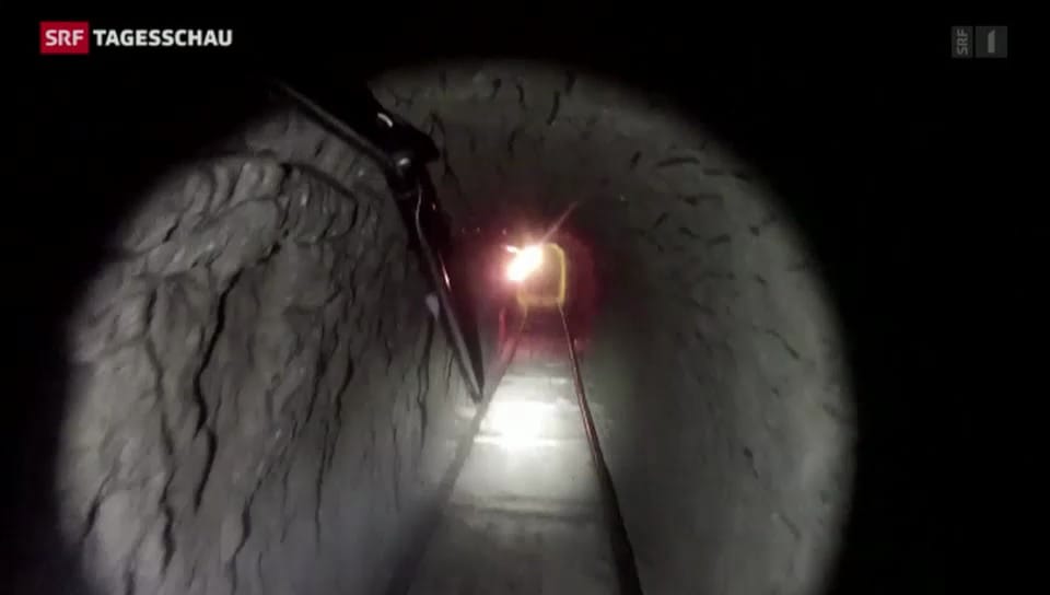 550 Meter langer Schmuggler-Tunnel