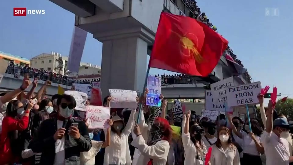 Proteste in Burma gehen weiter