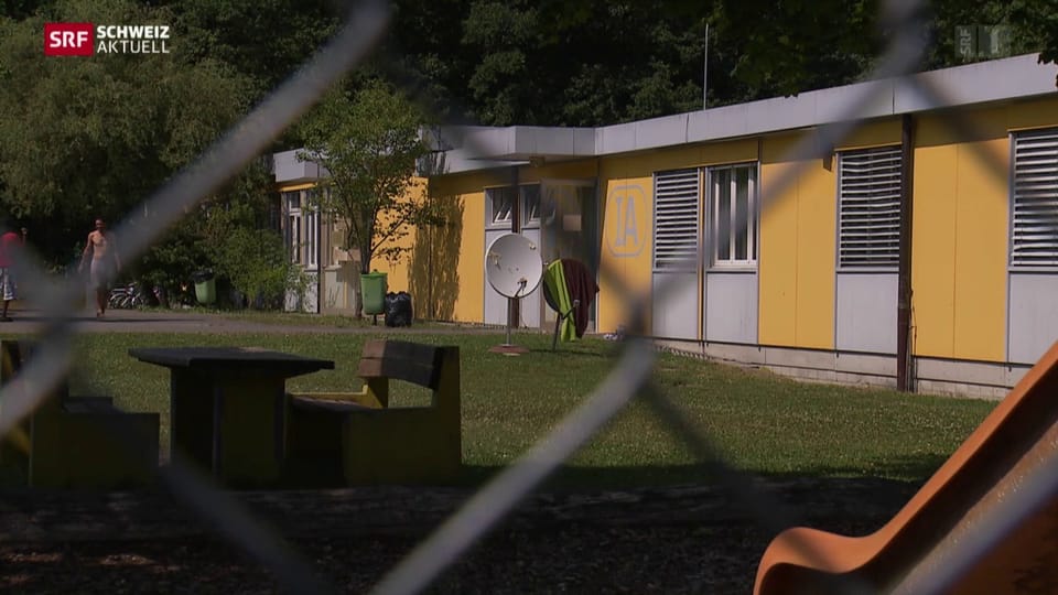 Die letzte Wohnung für Asylsuchende in der Schweiz