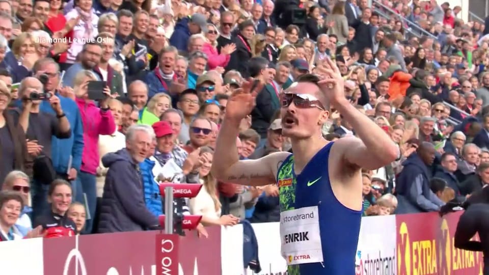 Henrik Ingebrigtsen mit Landesrekord über 3000 Meter