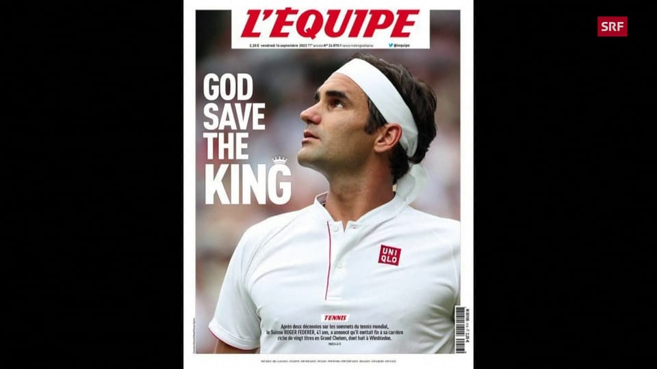 «Heartbreaking News»: Wie Federers Rücktritt von Medien und Fans aufgenommen wurde