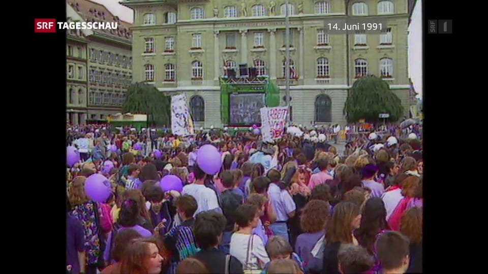 Frauenstreik 1991: Umsetzung des Gleichstellungsartikels