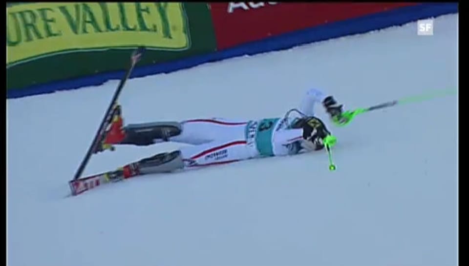 Ski: Slalom, 2. Lauf Kathrin Zettel («sportlive»)