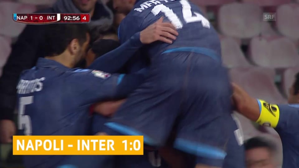 Napoli besiegt Inter dank Higuain («Vail live»)
