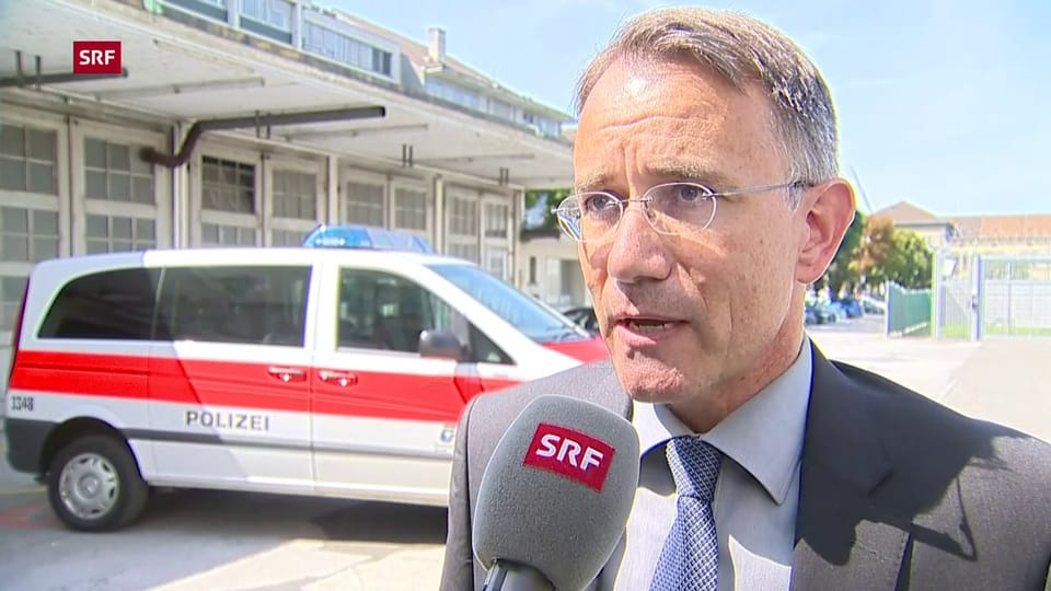 Werner Schaub, Mediensprecher Kapo ZH: «Beim mutmasslichen Täter handelt es sich um den Ehemann des Opfers»