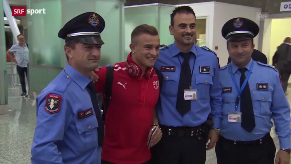 Freundlicher Empfang für Schweiz in Albanien