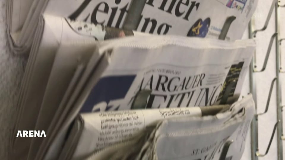In der Schweiz sterben die Zeitungen