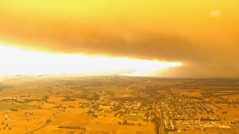 Waldbrände wüten im Bundesstaat Victoria (unkommentiert)