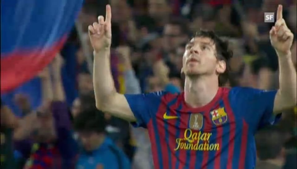 Die 13 Champions-League-Tore 2012 von Lionel Messi im Video