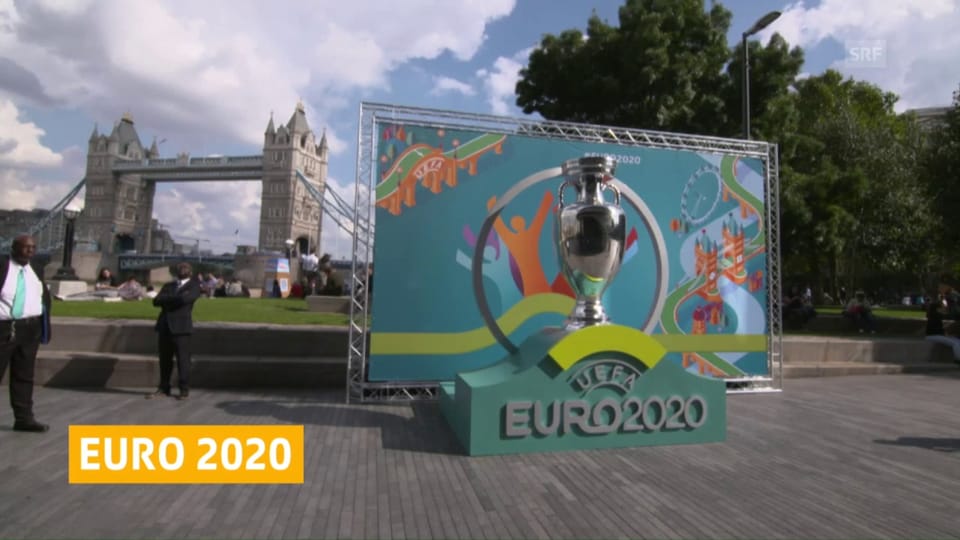 Die Uefa enthüllt das Logo für die EM 2020