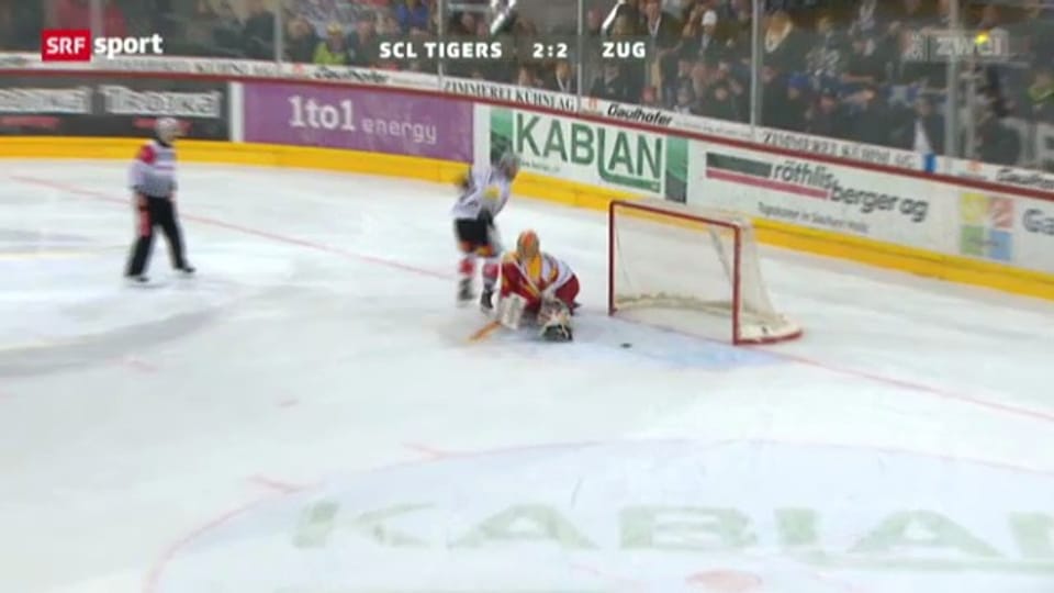 Eishockey: Zetterbergs Penalty-Tor gegen Langnau