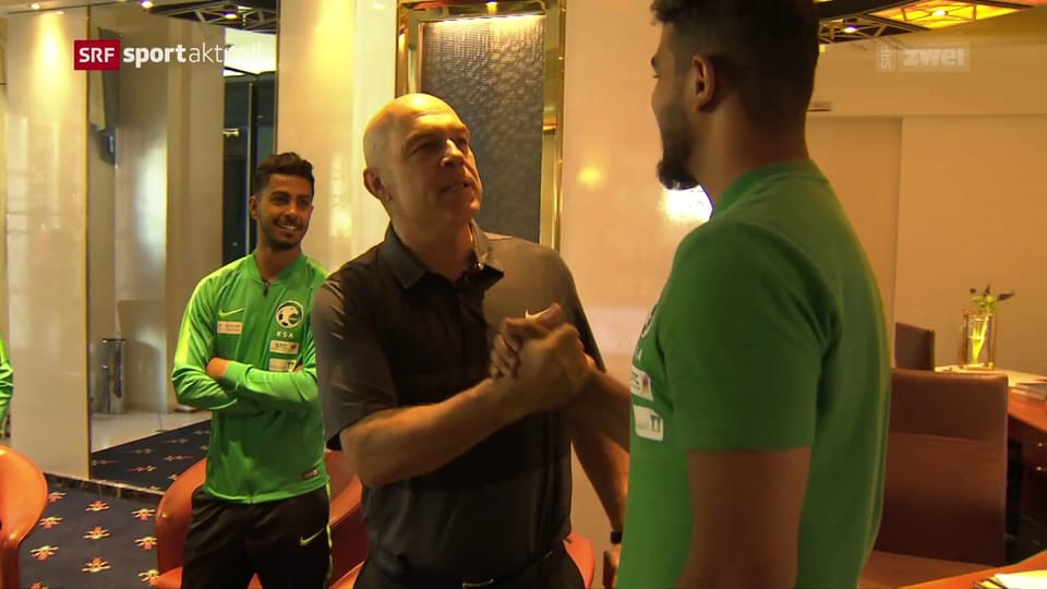 Gross besucht saudisches Nationalteam