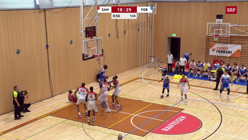 Fribourg legt im Basketball-Playoff-Final vor