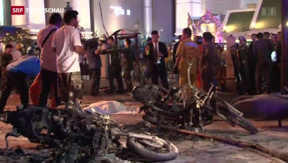 Tödlicher Bombenanschlag in Bangkok