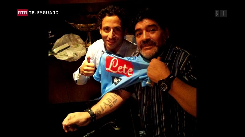 Diego Maradona è mort, Gieri Cathomas sa regorda d’in inscunter