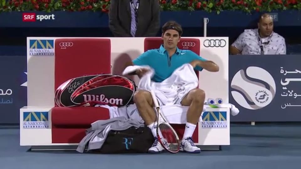 Federer - Berdych in Dubai («sportaktuell»)