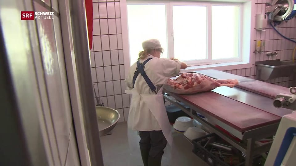 Die erste Fleischfachfrau aus dem Kanton Uri