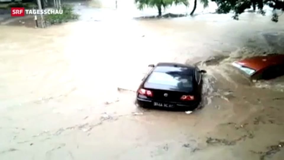 Tote bei Überflutungen auf Mauritius