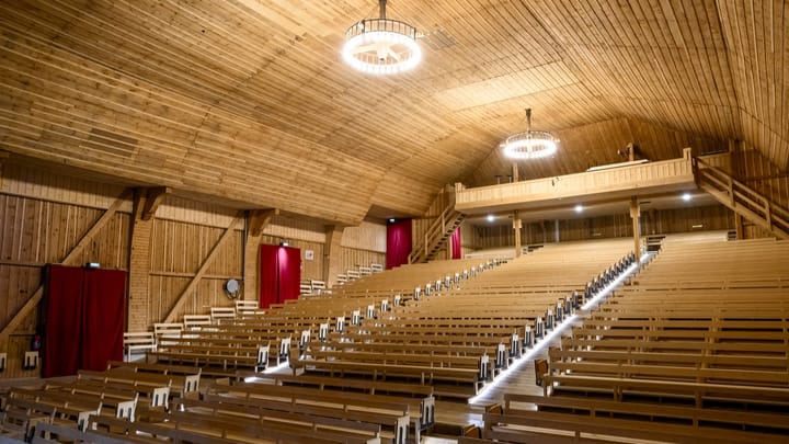 Das Théâtre du Jorat in der Westschweiz