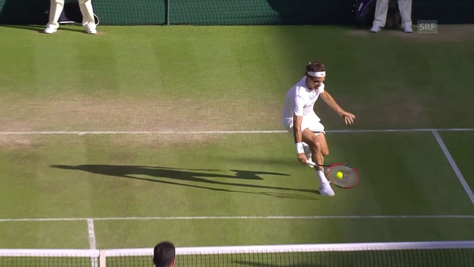 Federer zeigt sein «feines Händchen»