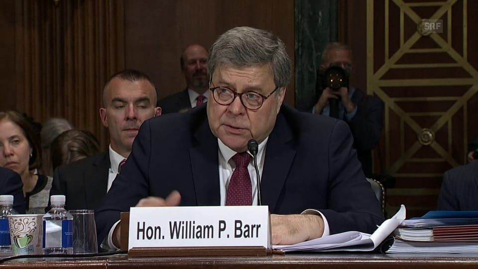 Barr wehrt sich gegen Vorwürfe (unkomm.)