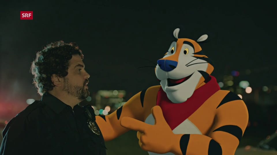Werbeikone auf zweifelhafter Mission – Tony the Tiger: Police (engl.)