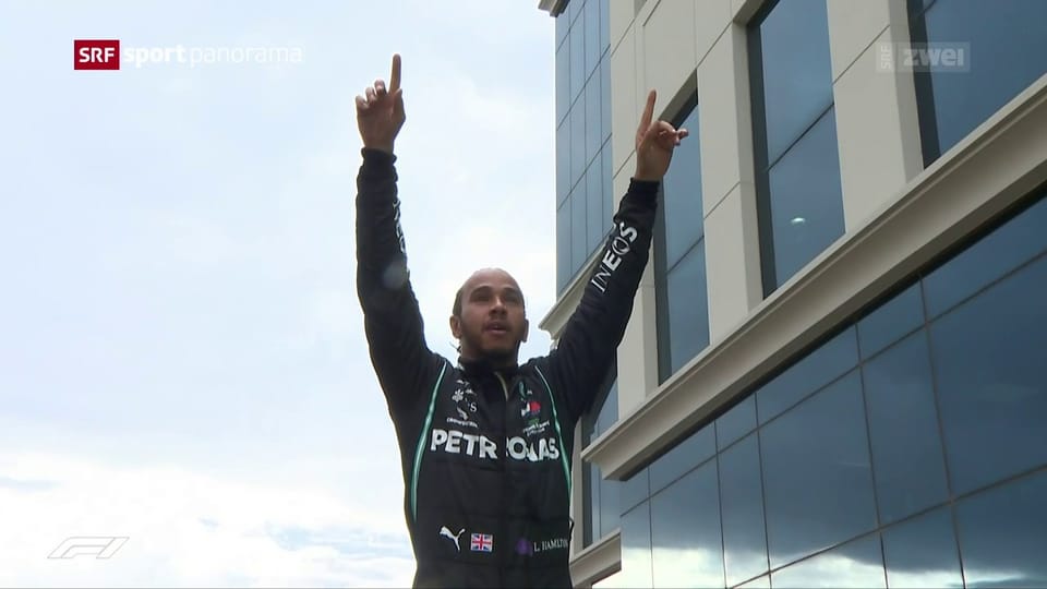 Lewis Hamilton feiert seinen 7. Weltmeistertitel 
