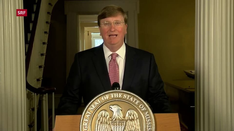Mississippis Gouverneur unterschreibt Flaggen-Gesetz (unkomm.)