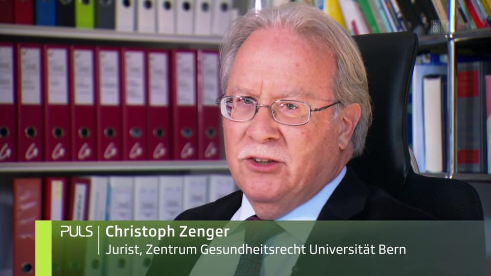 Christoph Zenger erklärt, wieso er das Plakat des USZ als fragwürdig einstuft.